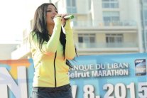 شيراز تُحيي حفل ماراثون بيروت