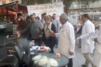 الفنانون العراقيون يتبرعون بالدم لقواتهم المسلحة