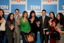 فيفي عبده تضفي جواً من البهجة على انطلاقة قناة TEN