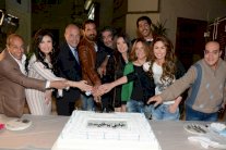 دينا تضفي البهجة على افتتاح مسلسل 