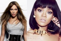 ريهانا تلهو مع إبنة جنيفر لوبيز على السجادة الحمراء