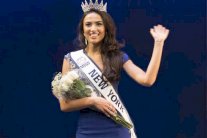 المغربية إيمان أوبو تفوز بتاج نيويورك