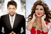 نانسي عجرم ومحمد حماقي يشعلان حماس الجمهور