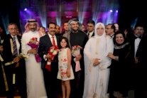 شادية تغيب والجسمي يتألق باحتفال 