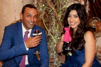 أيتن عامر تحتفل بخطوبتها بحفلٍ بسيط