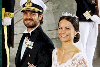 ولي عهد السويد يتزوج العارضة صوفيا هيلكفيست