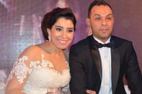 أيتن عامر تحتفل بزفافها وسط حضور فني كبير