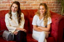 الملكة رانيا تزور شارع 