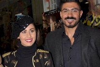 خالد ومي سليم يحتفلان بعرض