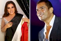 عمرو دياب ولطيفة يحتفلان بانتصارات أكتوبر