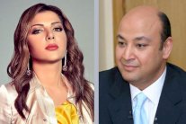 تحية متبادلة بين أصالة وعمرو أديب