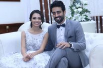 كارمن سليمان تحتفل بعقد قرانها