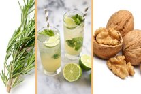 أفكار لاستخدام بقايا إكليل الجبل والحامض والجوز