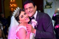 دعاء جاد الحق تحتفل بزفافها