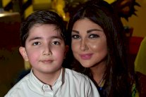 ماريا معلوف تحتفل بالعام السابع لنجلها الوحيد