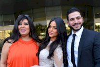 فيفي عبده تخطف الأضواء بعقد قران كريم السبكي