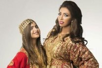 حلا الترك بالقفطان المغربي مع دنيا بطمة