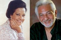 سامح الصريطي يستقبل العام الجديد مع مديحة يسري