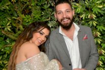 حفلٌ جديد لخطوبة أسماء شريف منير ومحمود حجازي