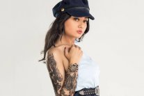 وشم رندا البحيري يظهر بصورها الجديدة