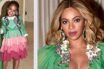 إبنة بيونسي نجمة بفستان باهظ الثمن