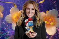 جوليا روبرتس السنفورة الأم في