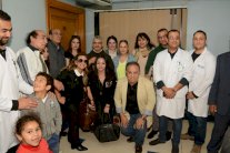 فنانو مصر يزورون مصابي تفجيرات طنطا