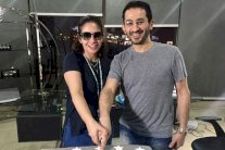 منى زكي وأحمد حلمي في 