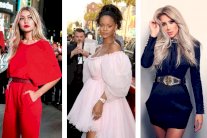 مايا دياب تنافس نجمات الموضة حول العالم