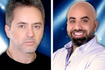 هشام حداد يحتفل بعيد الحب مع مروان خوري