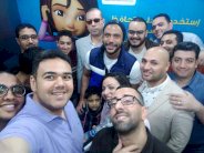 محمد إمام يزور طفل مريض بالسرطان