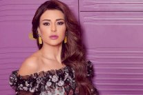 ماغي بوغصن تحتفل بانتهاء تصوير