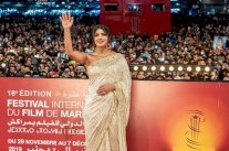 المراكشيون يؤكدّون حبهم للسينما الهندية بتكريم بريانكا شوبرا