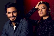 رحمة رياض تعلن خطوبتها للممثل الأميركي العراقي ألكسندر علوم