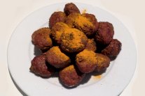 كريات اللحم الحارة بالفرن