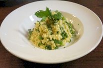 أرز الـRisotto مع صلصة الـPesto