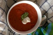 شوربة الطماطم المغذية