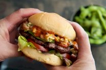 البرغر الحار