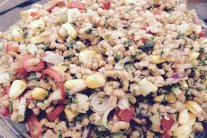 سلطة الشعير