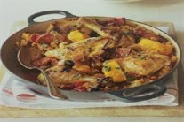 قدر الدجاج المشوي