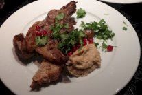 لحم الضآن مع البطاطا والحمّص