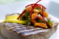 ستيك سمك التونة