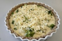 تارت القرنبيط بالفرن