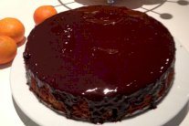 كعكة اللوز والبرتقال