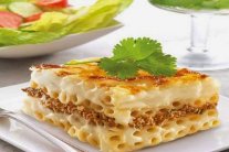 المعكرونة بالبشاميل