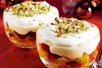 حلوى الفاكهة مع المسكربون