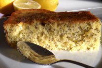 كعكة الليمون وبذور الخشخاش