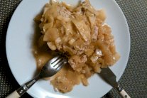 الملفوف المقلي باللحم