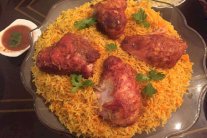 الأرز البخاري بالدجاج