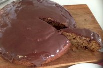 كعكة الموز والشوكولا